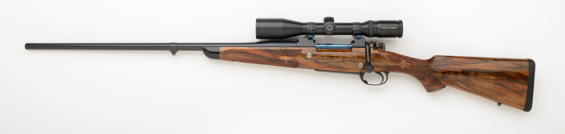 7mm Weatherby left handed custom rifle