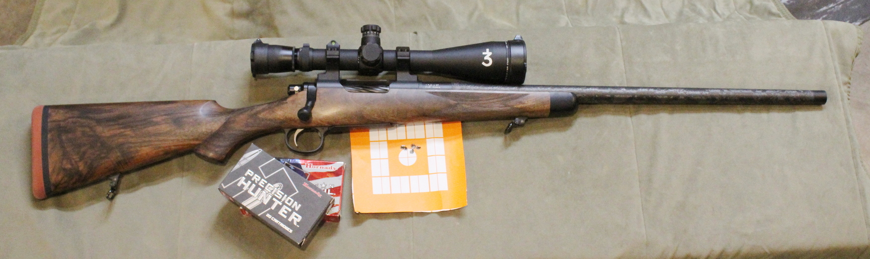 Avani Rifle Carbon Barrel 6.5 Creedmor with American Classic Stock Avani Rifle Carbon Barrel 6.5 Creedmor with American Classic Stock