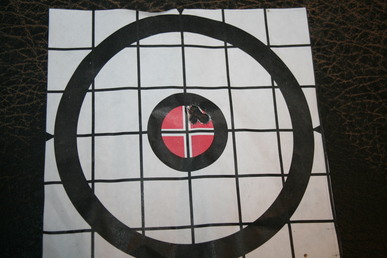  7mm Weatherby custom rifle target
