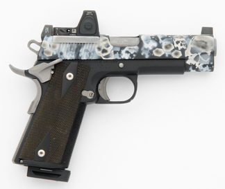  1911 skull paint job