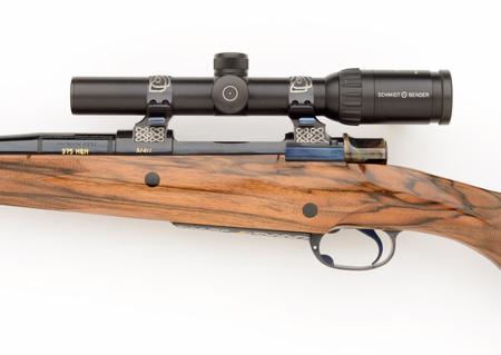  todd ramirez custom rifle with schmidt and bender scope
