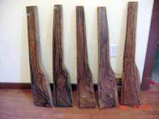 French Walnut Rifle Blanks, Clarol Walnut Rifle Blanks