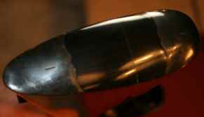 Winchester pre-64 heal and toe inlayed with horn Winchester pre-64 heal and toe inlayed with horn